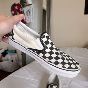 Checkered Vans